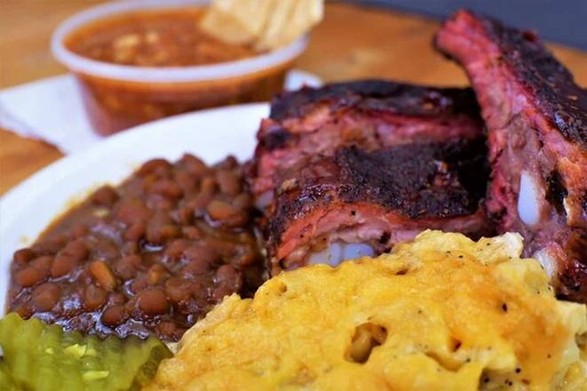 Order Baked Beans - Regular Price food online from Old Brick Pit Bbq store, Atlanta on bringmethat.com