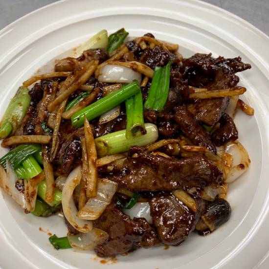 Order Mongolian Beef food online from WA WA Restaurant store, Long Beach on bringmethat.com