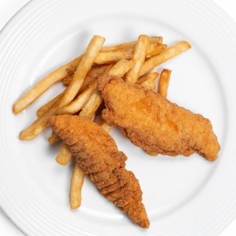 Order Kids Chicken Tenders and French Fries food online from Horseless Carriage store, North Hills on bringmethat.com