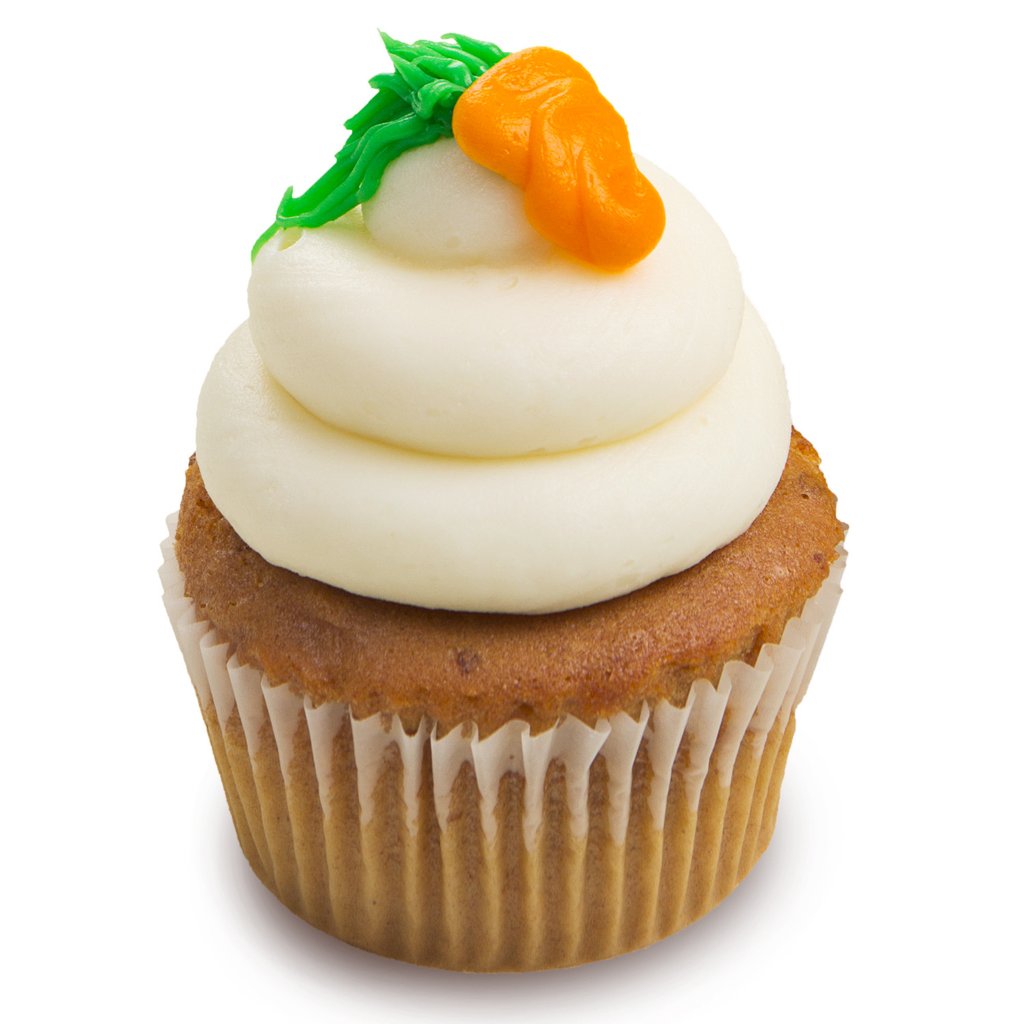 Order Carrot Cake Cupcake  food online from House Of Cupcakes store, East Brunswick on bringmethat.com
