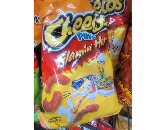 Order Cheetos flamin hot (small) food online from Hub Market & Deli store, San Diego on bringmethat.com