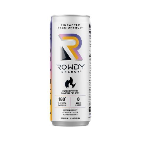Order Rowdy PowerBurn Pineapple Passion Fruit 12oz food online from 7-Eleven store, Buffalo on bringmethat.com