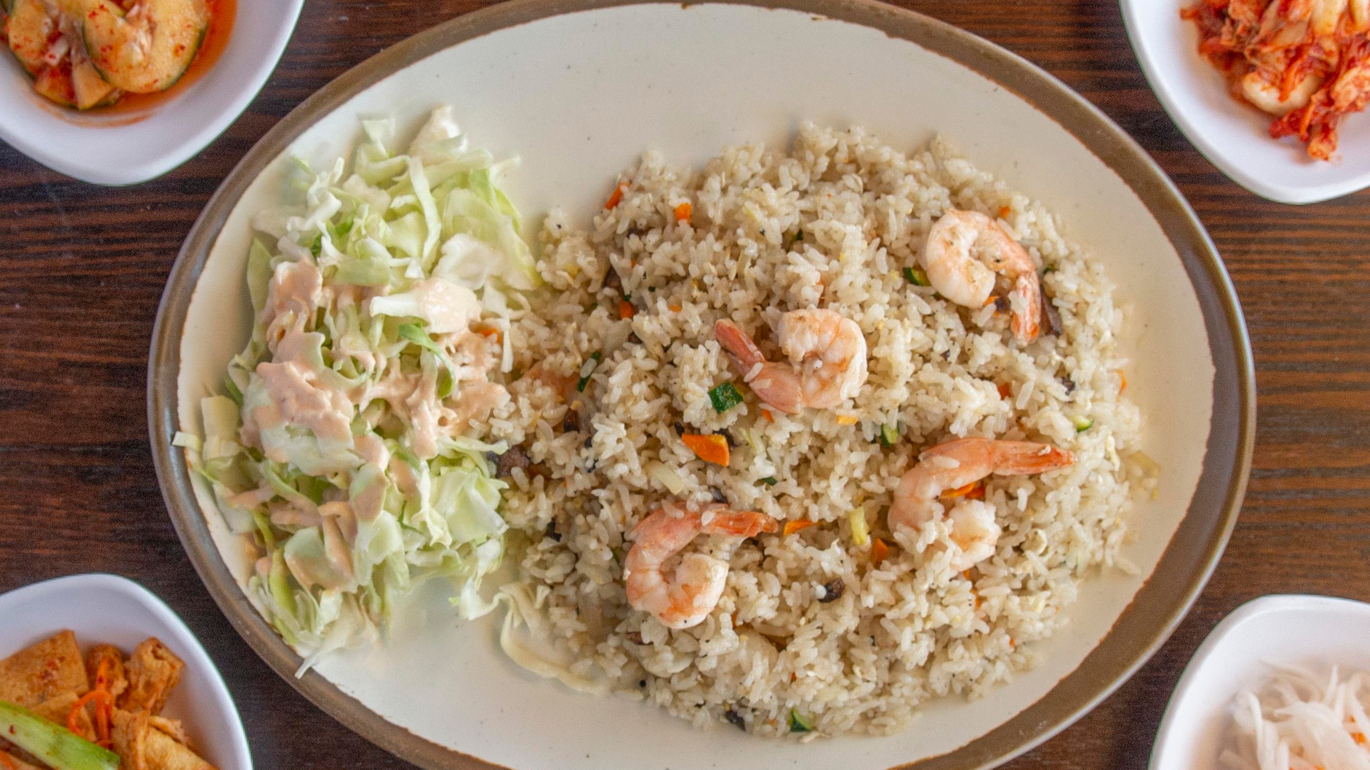 Order Shrimp Fried Rice food online from Korean Kitchen store, Chula Vista on bringmethat.com