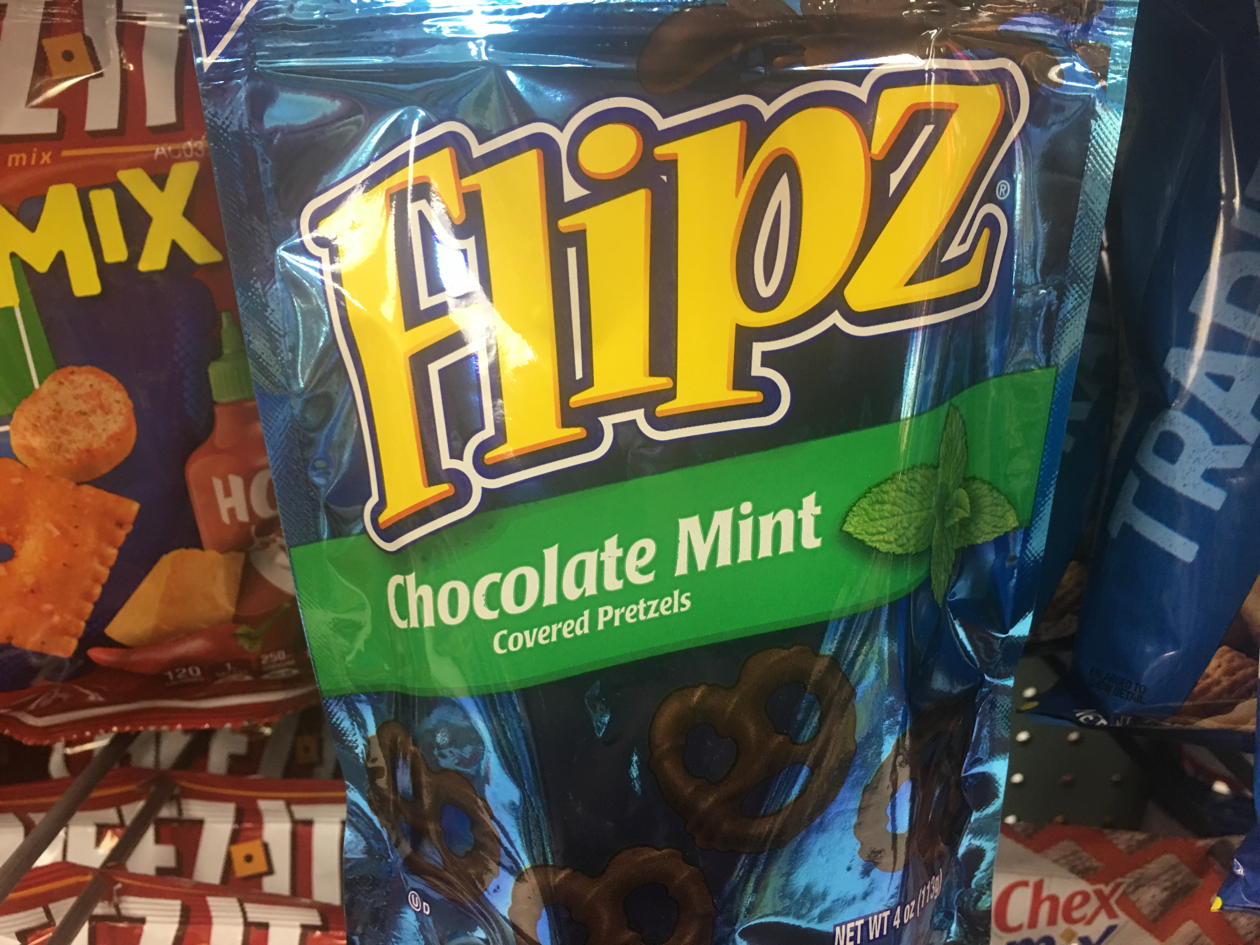 Order Flipz Chocolate Covered Pretzels 4 oz.  food online from The Ice Cream Shop store, Providence on bringmethat.com