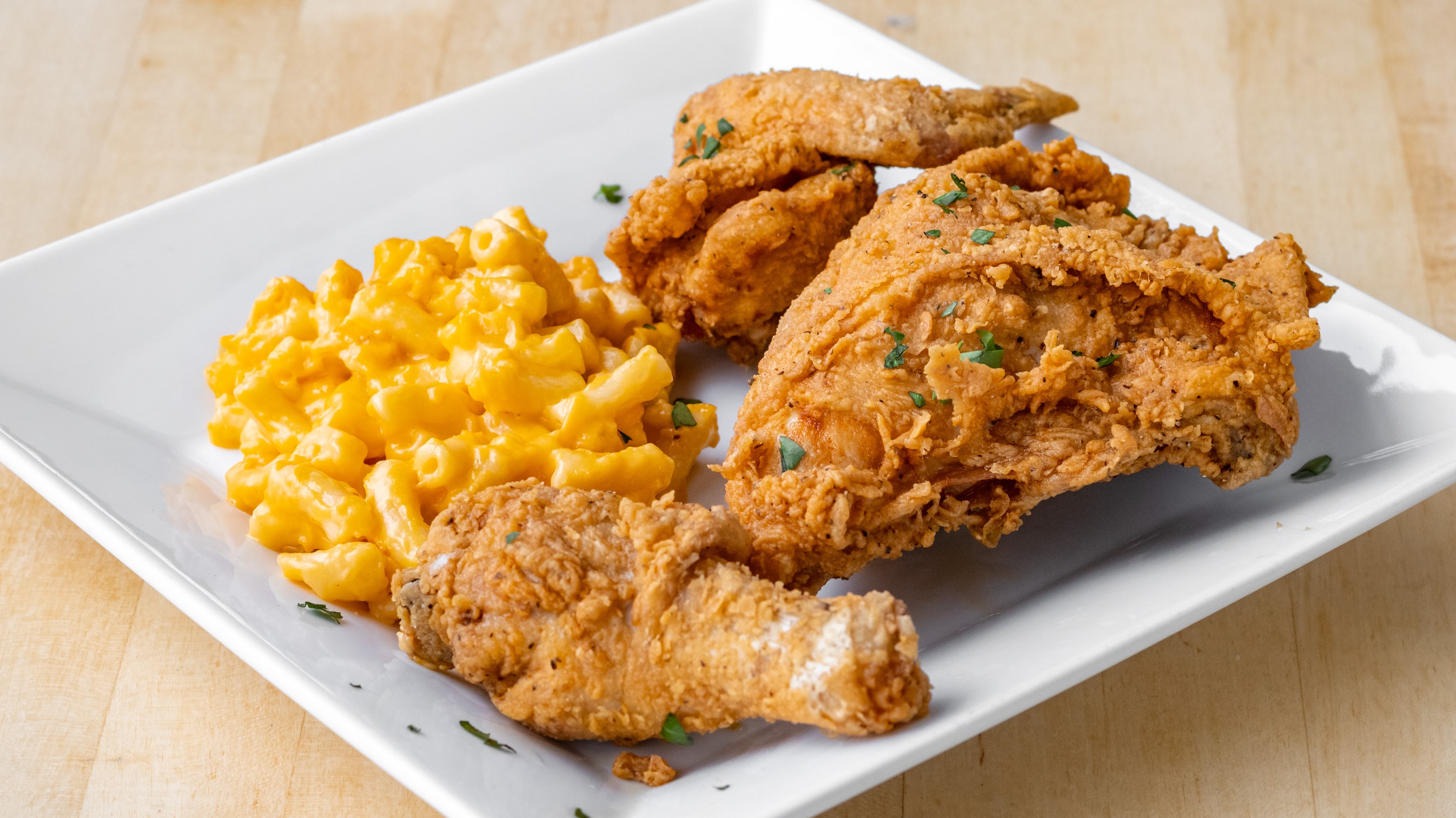 Order Fried Chicken - 2 Piece food online from Rumis Market & Grill store, Cleveland on bringmethat.com