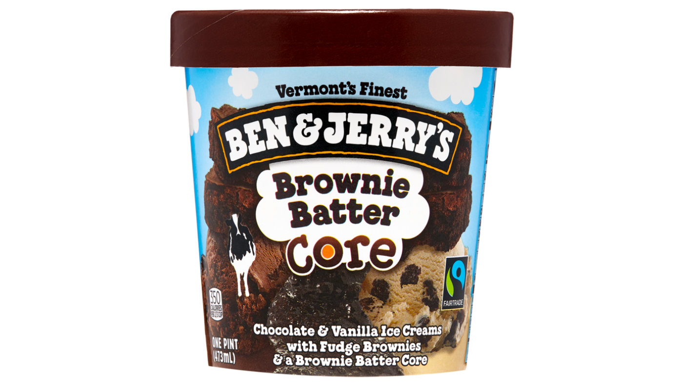 Order B&J Brownie Batter Core Pint food online from QuickChek store, Wall Township on bringmethat.com
