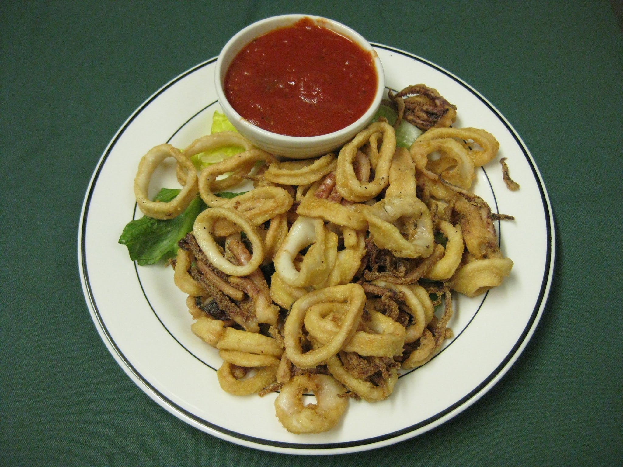 Order Fried Calamari - Appetizer food online from Portofino store, Kensington on bringmethat.com