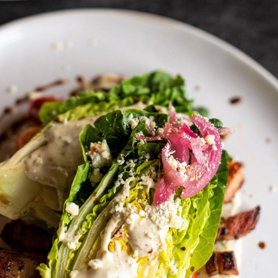 Order Gem Wedge Salad food online from Osteria store, Oklahoma City on bringmethat.com