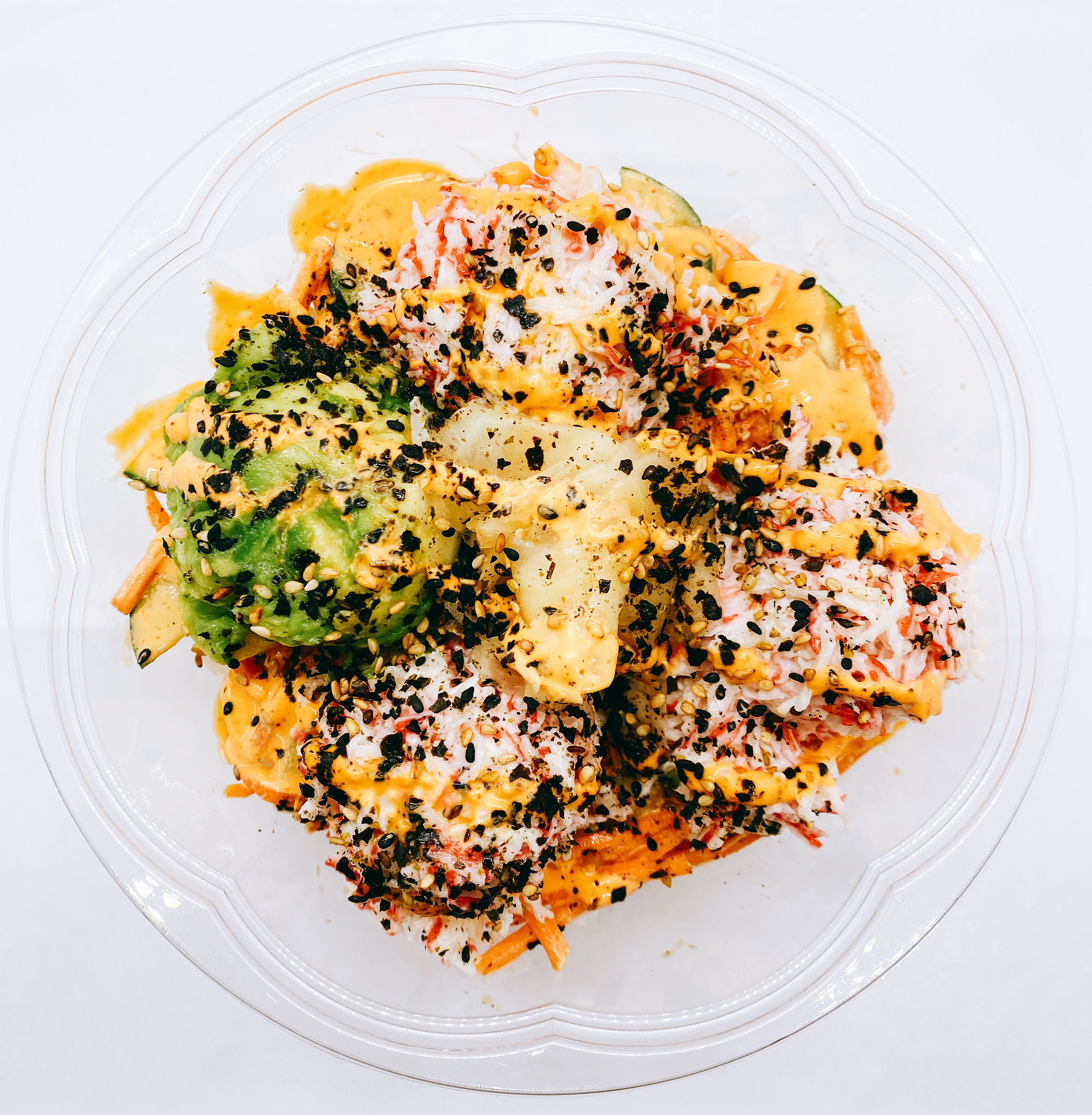 Order Spicy California Bowl food online from Sunfish Poke Bar store, Fremont on bringmethat.com