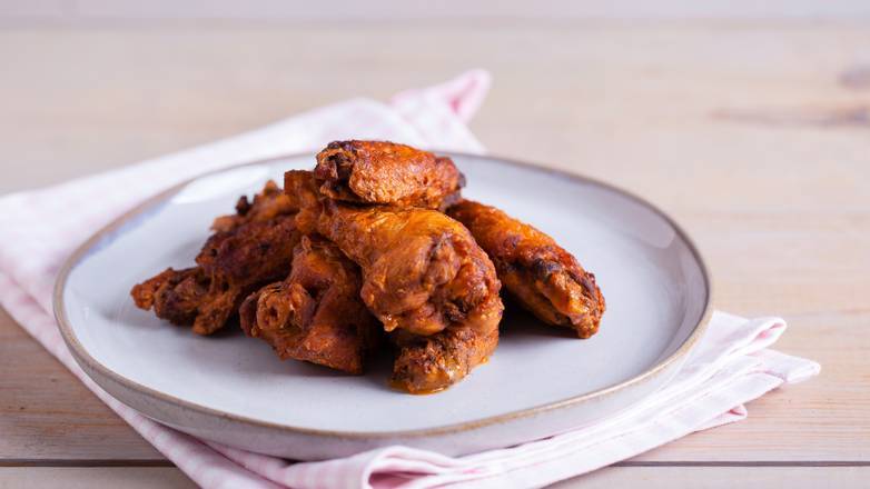 Order BBQ Wings food online from Pizza Thriller store, Salida on bringmethat.com
