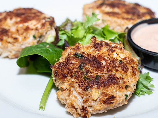 Order Maryland Crab Cakes food online from Rockfish Seafood Grill store, McKinney on bringmethat.com