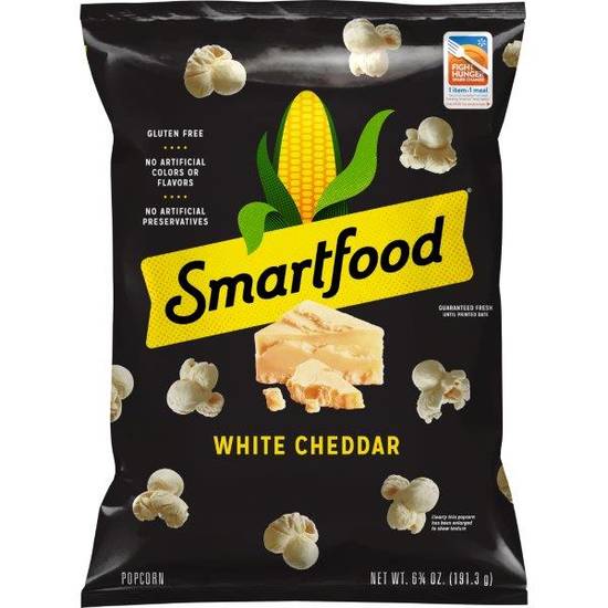 Order Smartfood Popcorn White Cheddar (6.75 oz) food online from Rite Aid store, Yamhill County on bringmethat.com