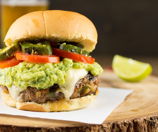 Order Mexican Burger food online from El Chilito Loco store, Philadelphia on bringmethat.com