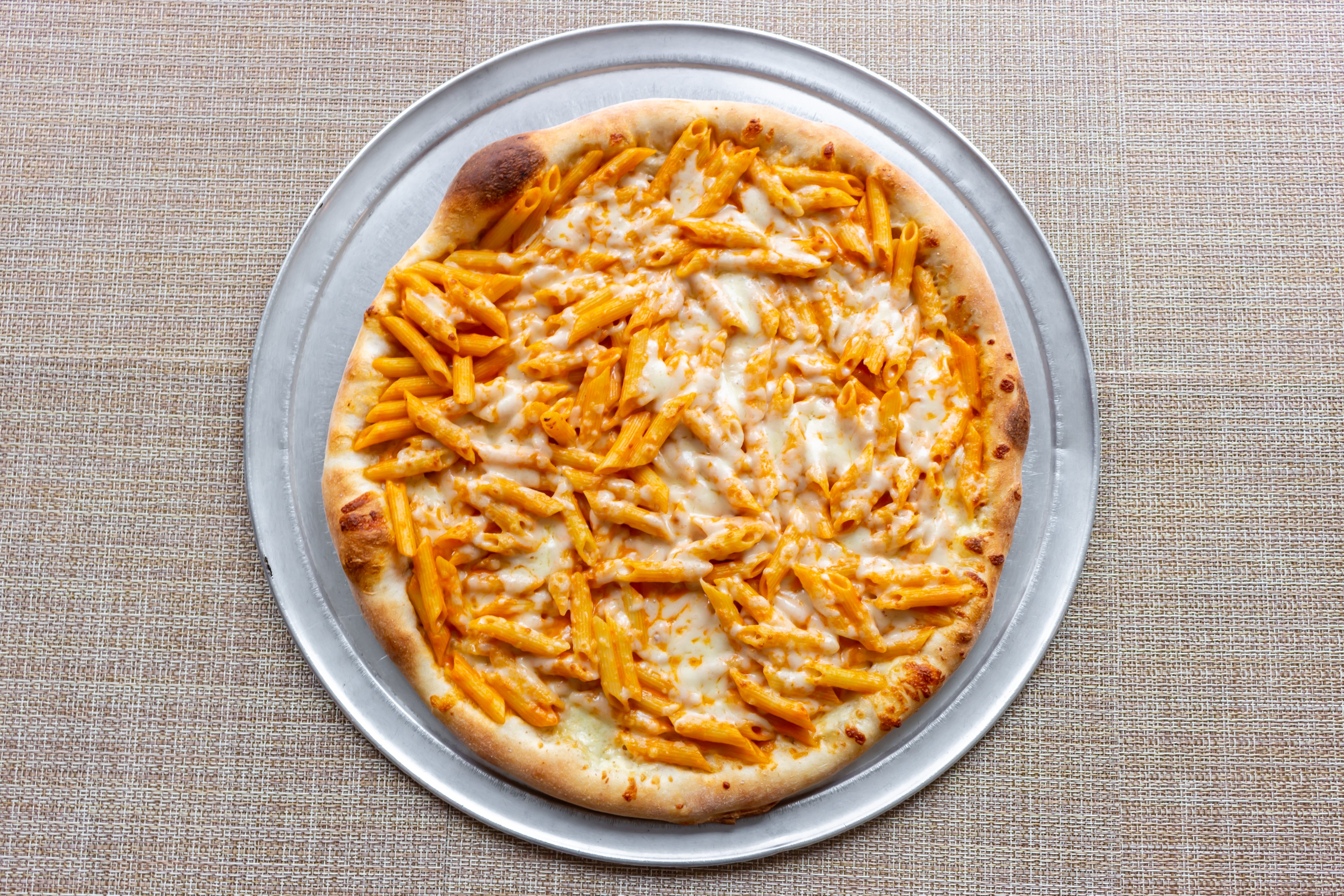 Order Penne Vodka Pizza - Small 12" food online from Ralphy's Pizza And Restaurant store, Paramus on bringmethat.com
