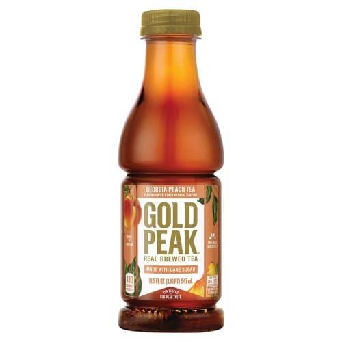 Order Gold Peak · Peach Iced Tea (18.5 fl oz) food online from Mesa Liquor store, Mesa on bringmethat.com