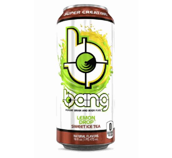 Order Bang Energy Drink - Lemon Drop Sweet Tea food online from IV Deli Mart store, Goleta on bringmethat.com