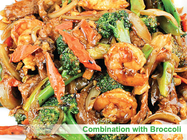 Order 25. Great Wall Combination with Broccoli food online from Great Wall Of China store, Plainfield on bringmethat.com