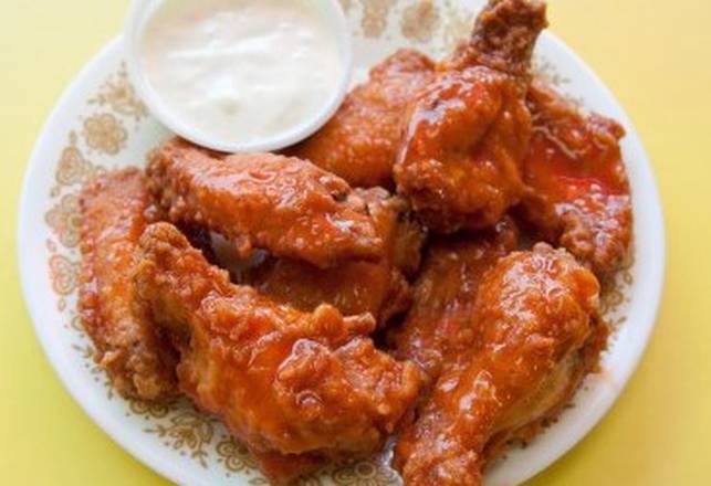 Order 10 Buffalo Wings Lunch food online from Chicken Delight store, North Bergen on bringmethat.com