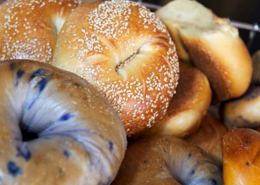 Order Buy 12 Bagels get 1 free food online from Bread brothers bagel cafe on grand st. store, Brooklyn on bringmethat.com