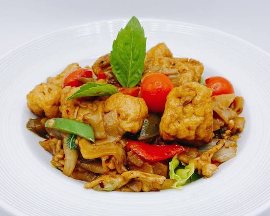 Order Vegan Drunken Noodle food online from Thai Curry store, Arlington on bringmethat.com