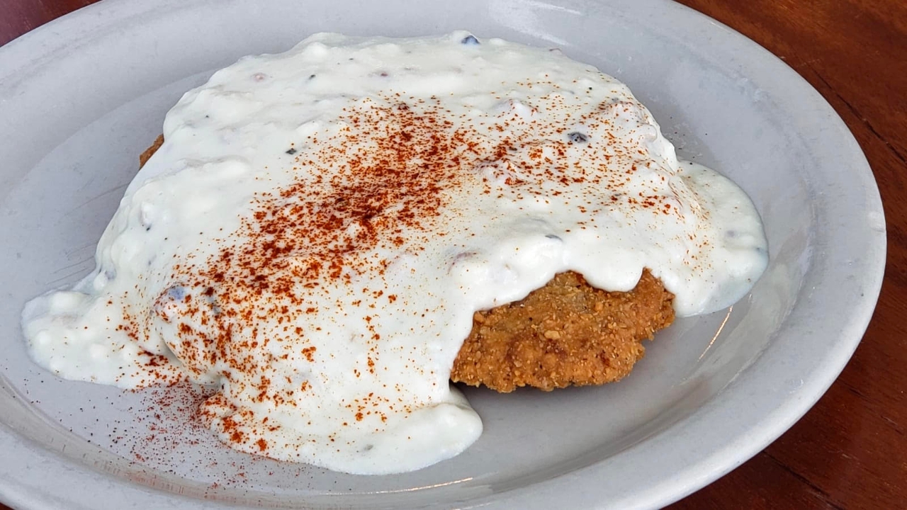 Order Country Fried Steak & Eggs* food online from Bills Cafe store, San Jose on bringmethat.com