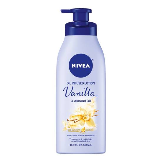 Order NIVEA Vanilla and Almond Oil Infused Body Lotion, 16.9 OZ food online from CVS store, INGLEWOOD on bringmethat.com