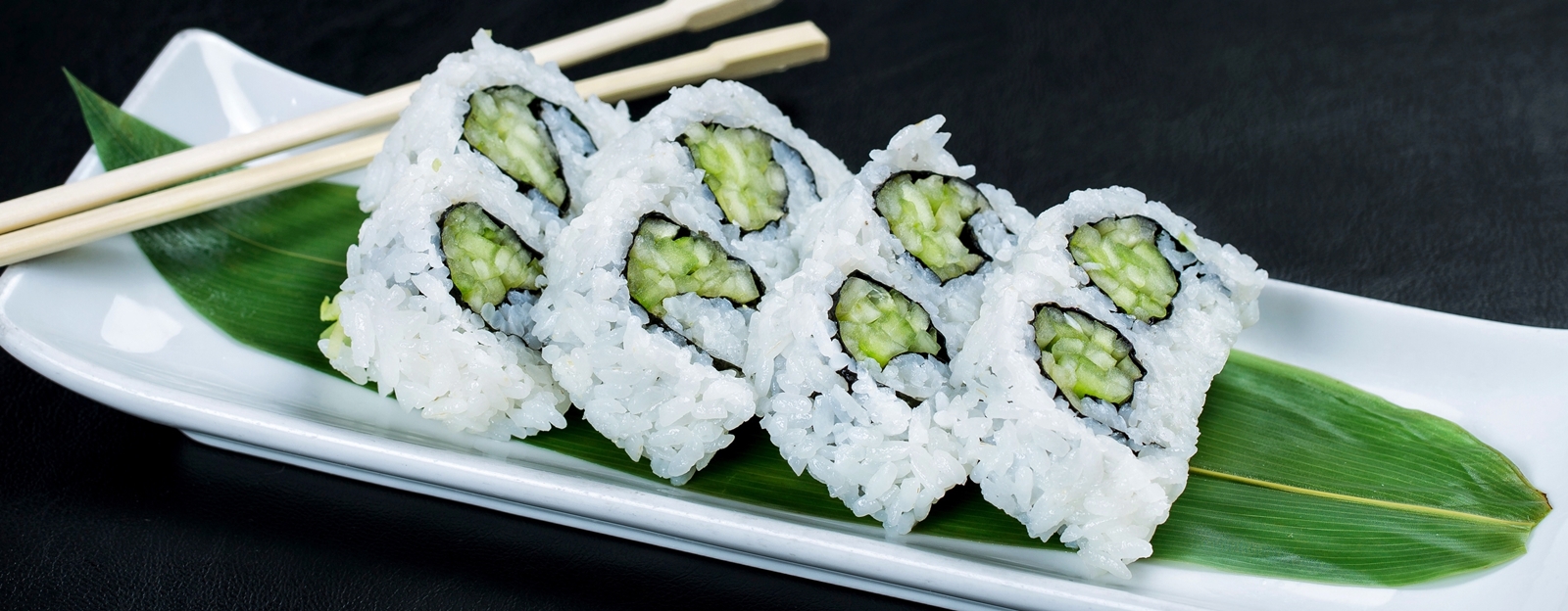 Order Cucumber Roll food online from PB Sushi store, San Diego on bringmethat.com