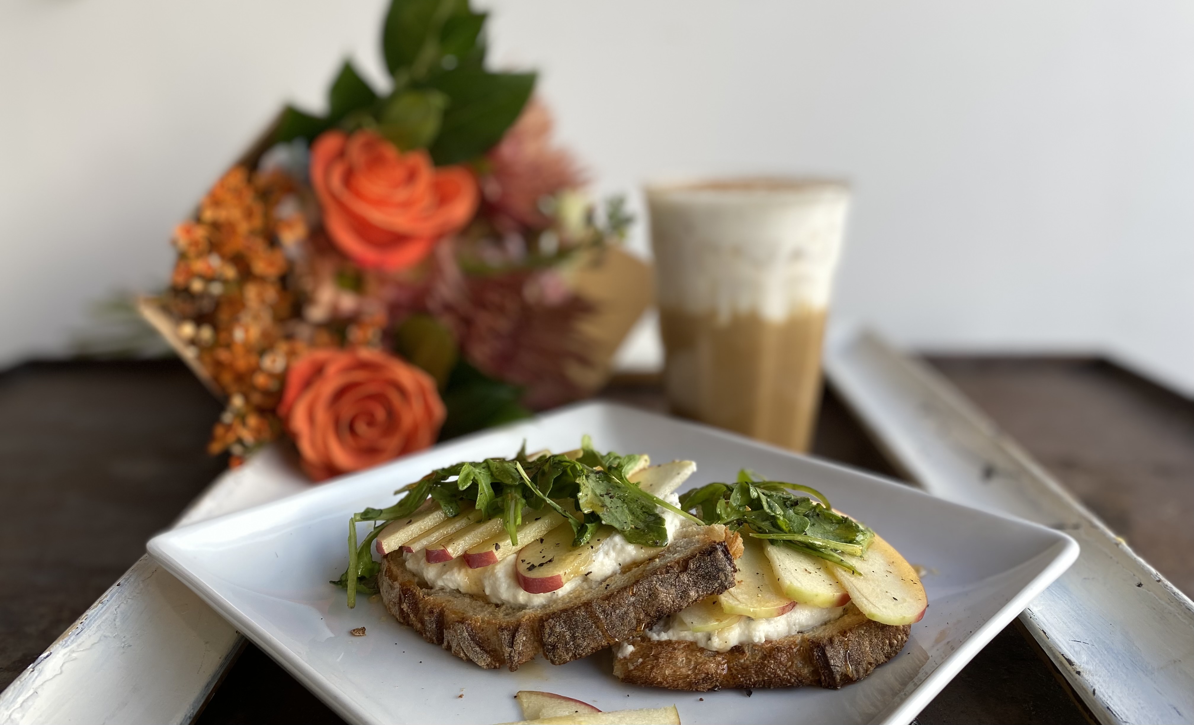 Order Ricotta Toast  food online from Rowan Tree Flowers & Jasmine Jo Coffee store, Phoenix on bringmethat.com