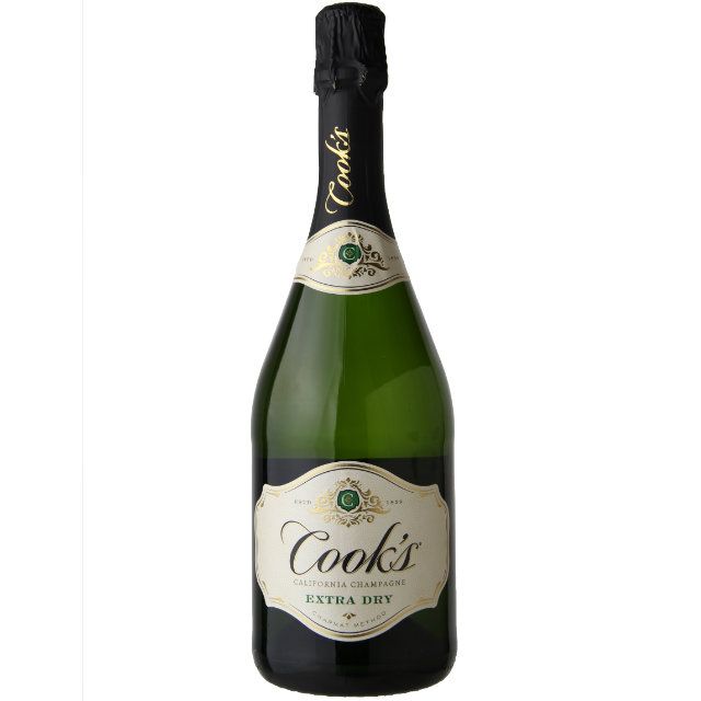 Order Cook's Extra Dry Champange 750 ml. food online from Mirage Wine & Liquor store, Palm Springs on bringmethat.com