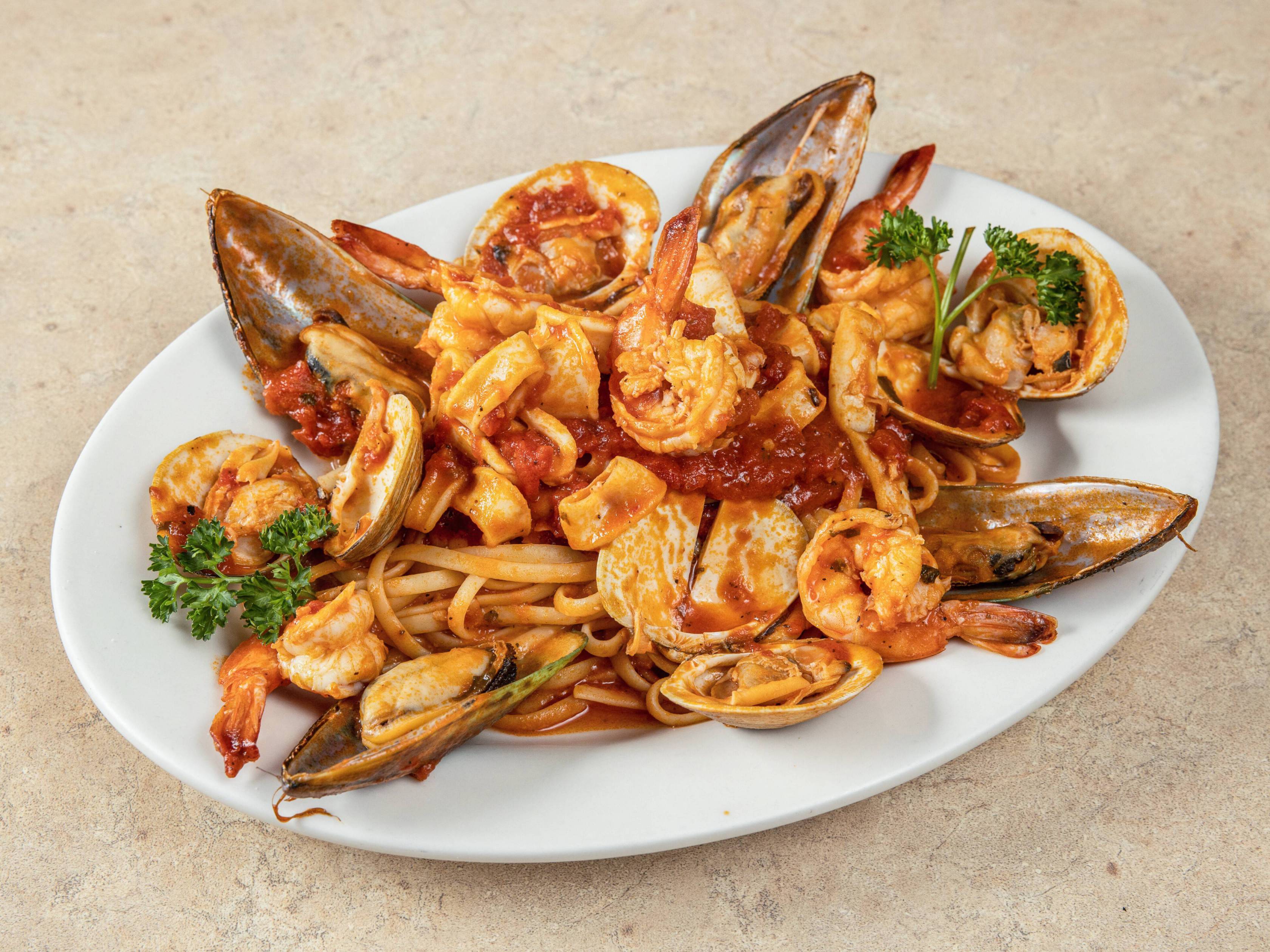 Order Zuppe di Pesce food online from Frank's Trattoria store, Caldwell on bringmethat.com
