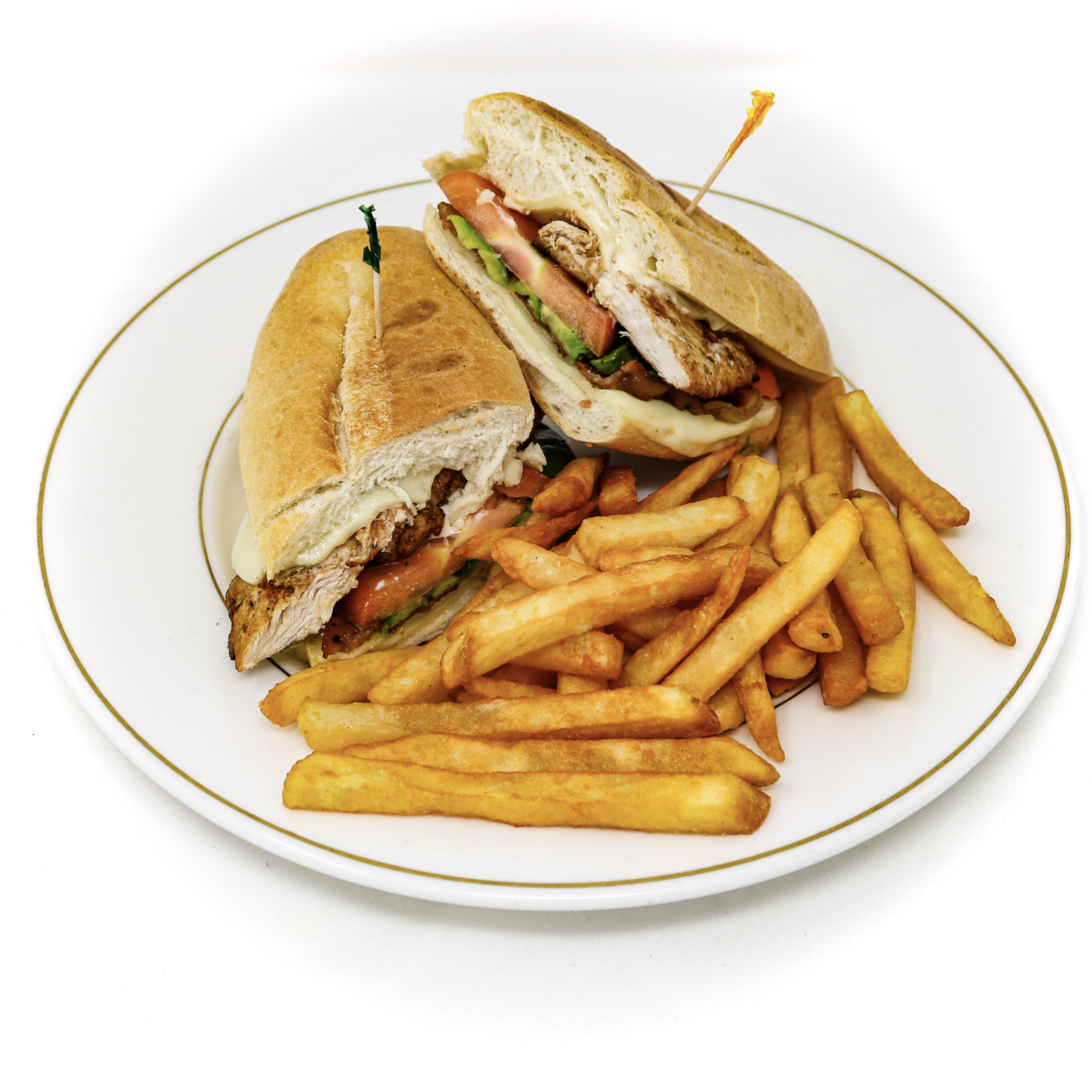 Order Avocado Club Sandwich food online from Stateline Family Restaurant store, Tappan on bringmethat.com
