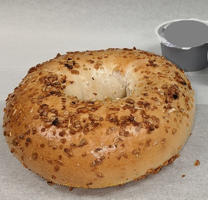 Order Onion Bagel food online from Honey Dew Donuts store, Beverly on bringmethat.com