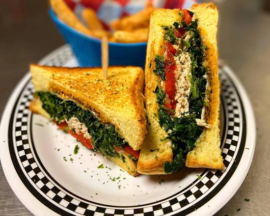Order Tuscan Turkey Grilled Cheese food online from Shore Good Eats N Treats store, Neptune City on bringmethat.com