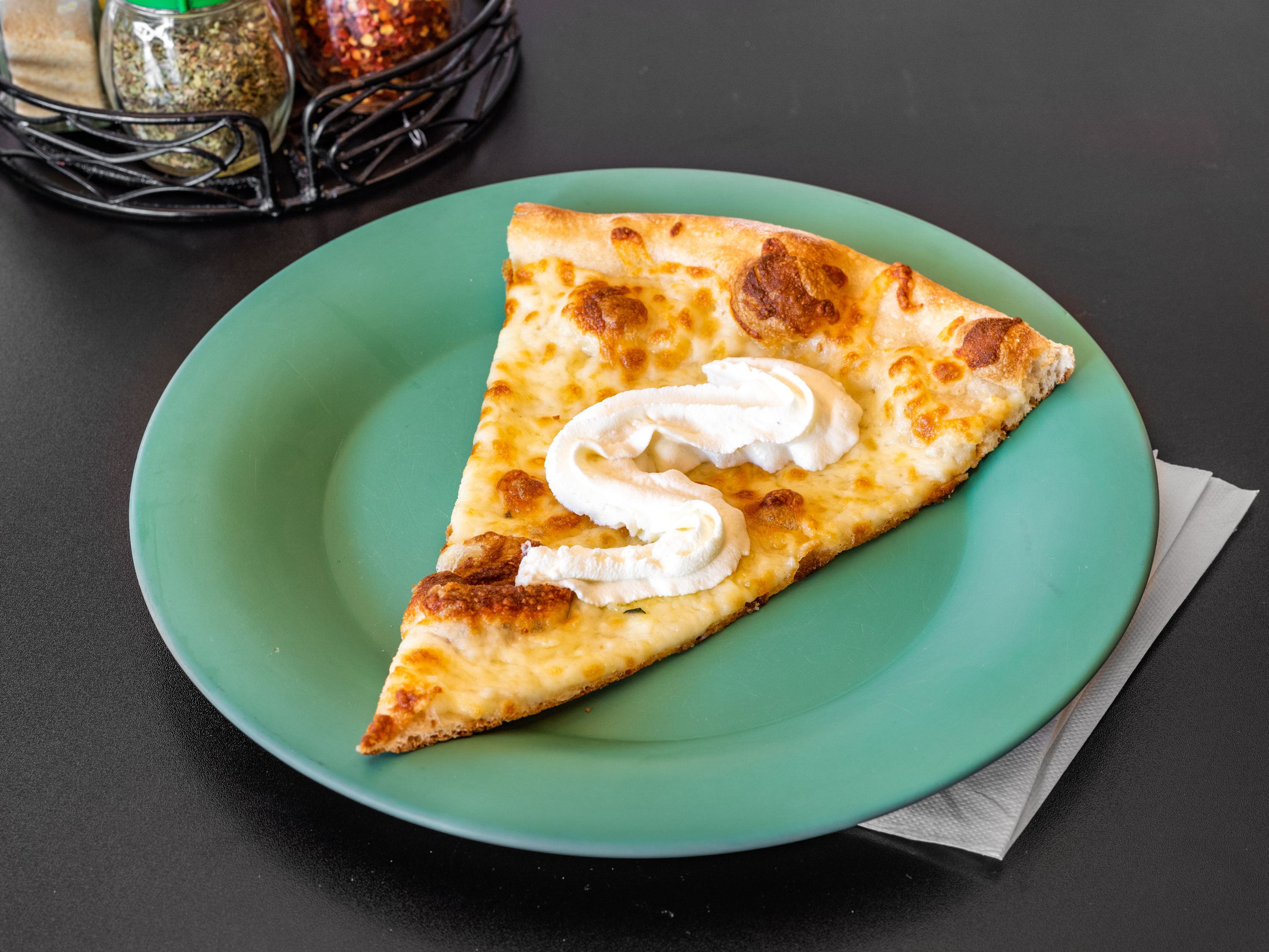 Order Ricotta, Mozzarella White Pizza food online from Scala Pizzeria store, Long Branch on bringmethat.com