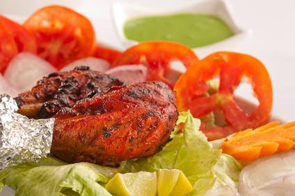 Order 19. Tandoori Chicken food online from Sultan Indian Cuisine store, Lansdale on bringmethat.com