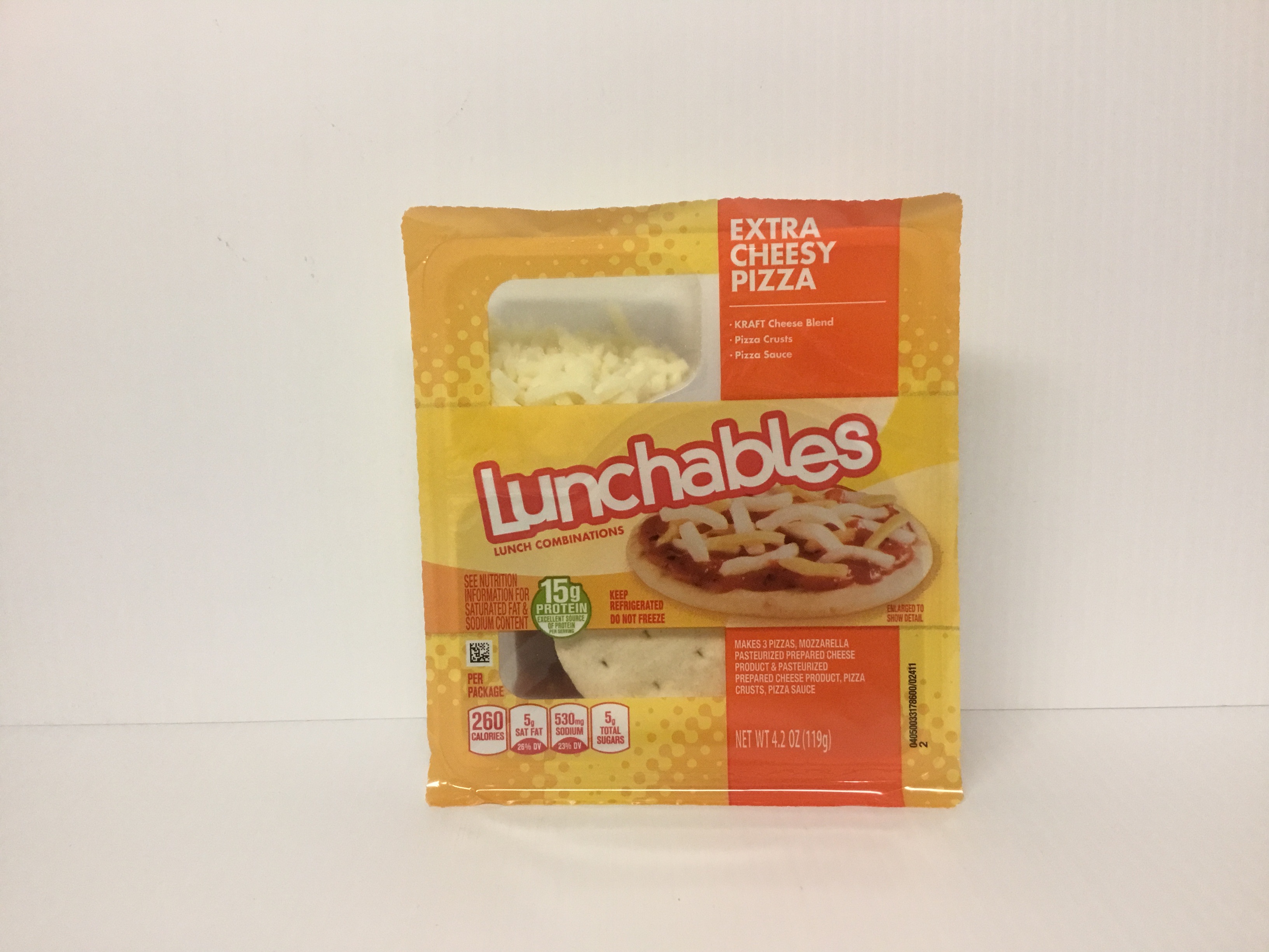 Order Lunchables Extra Cheesy Pizza 4.2 oz food online from Just Dash It store, Englewood on bringmethat.com