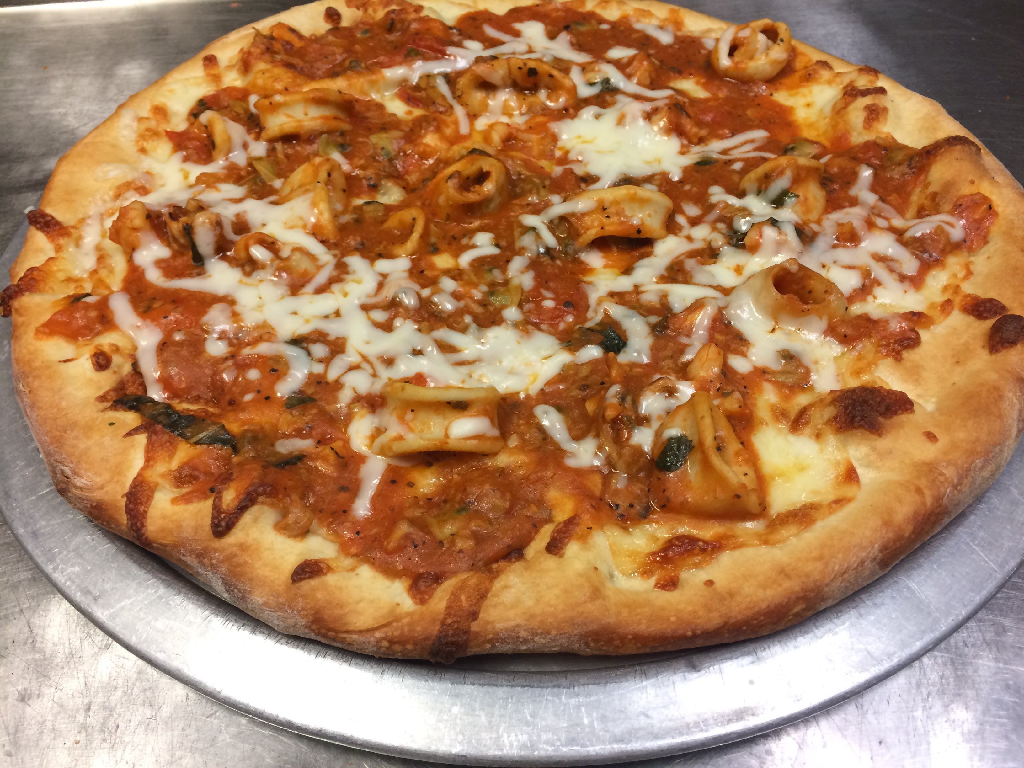 Order Fruta Di Mare Pizza - X-Large 16'' food online from Napoli Pizza & Pasta store, Houston on bringmethat.com