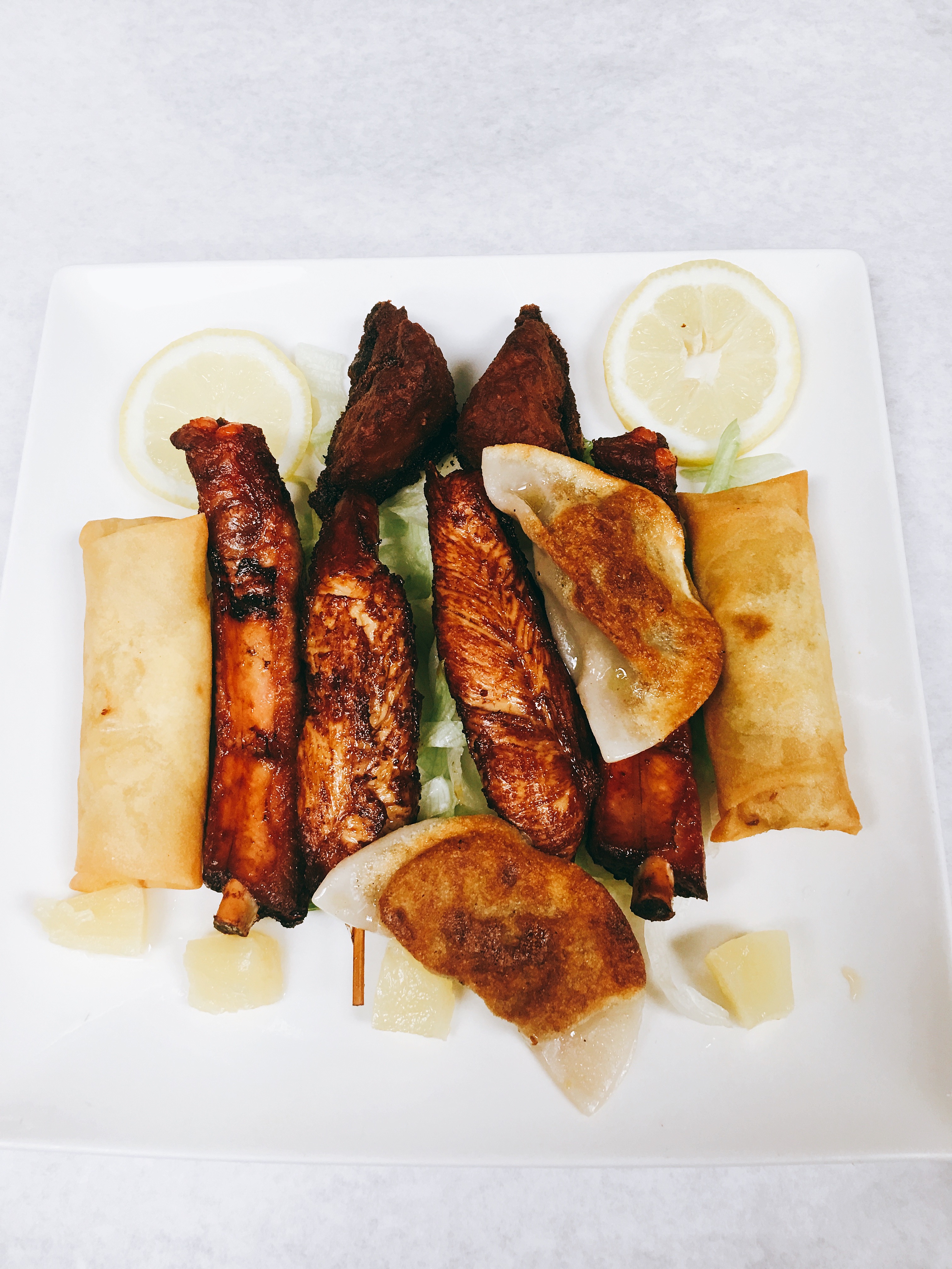Order Pu Pu Platter for 2 food online from Pearls Chinese Restaurant store, New York on bringmethat.com