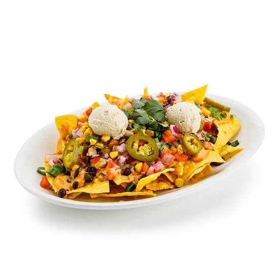 Order Nachos [gf] food online from Native Foods Cafe store, Chicago on bringmethat.com