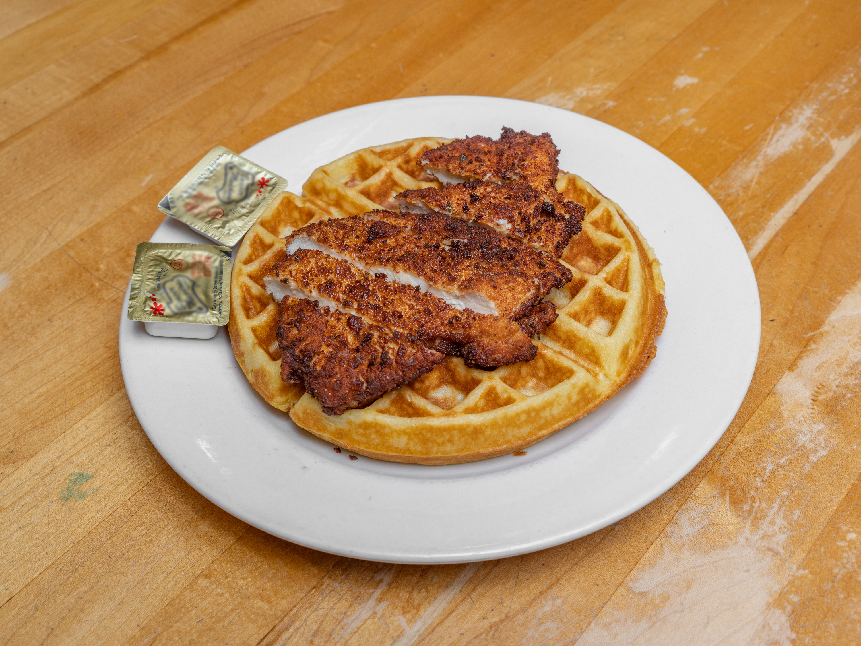 Order Fried Chicken and Waffle food online from Soundbites store, Somerville on bringmethat.com