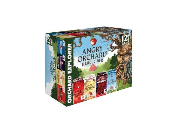 Order Angry Orchard Hard Cider Seasonal Explorer Variety Pack - 12x 12oz Cans food online from Goody Goody Liquor store, Addison on bringmethat.com