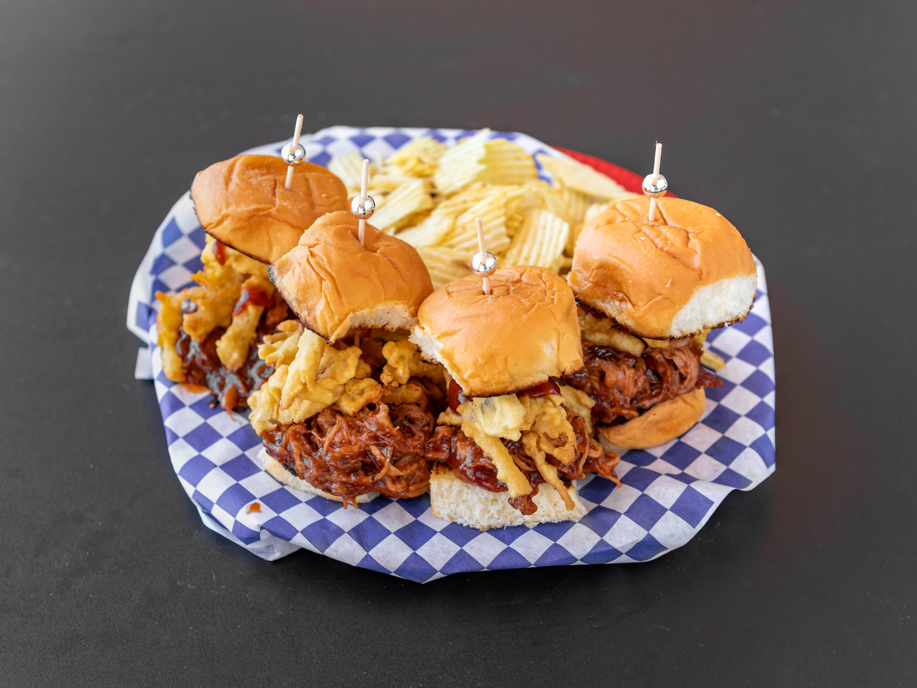 Order Pork Sliders food online from The Hopper store, Albuquerque on bringmethat.com