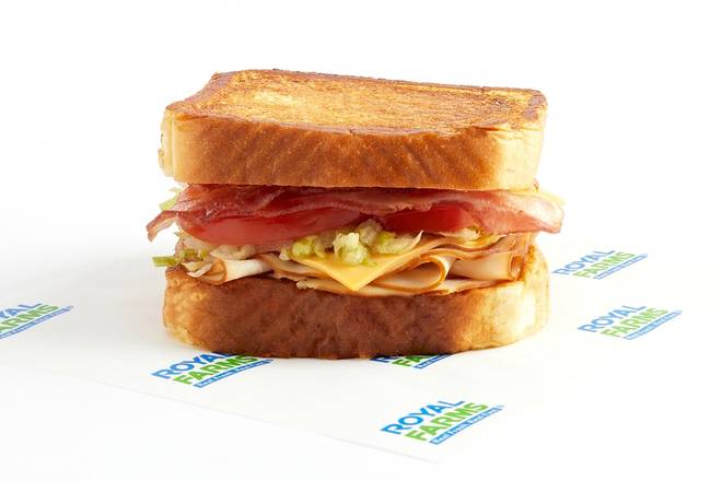 Order Turkey and Cheese Sandwich food online from Royal Farms store, Abingdon on bringmethat.com