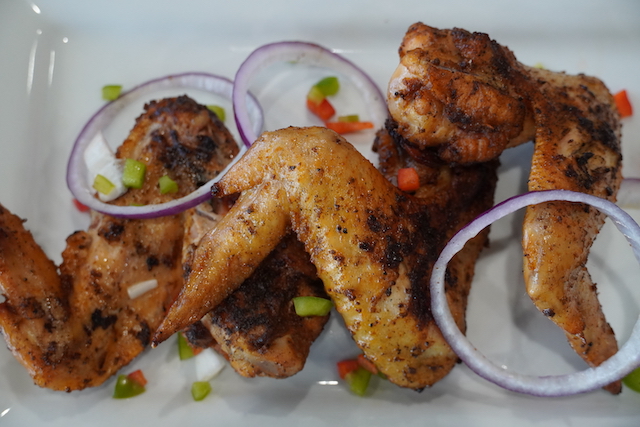 Order Chicken Suya Wings food online from Fusion Vibes Kitchen + Bar store, Richardson on bringmethat.com
