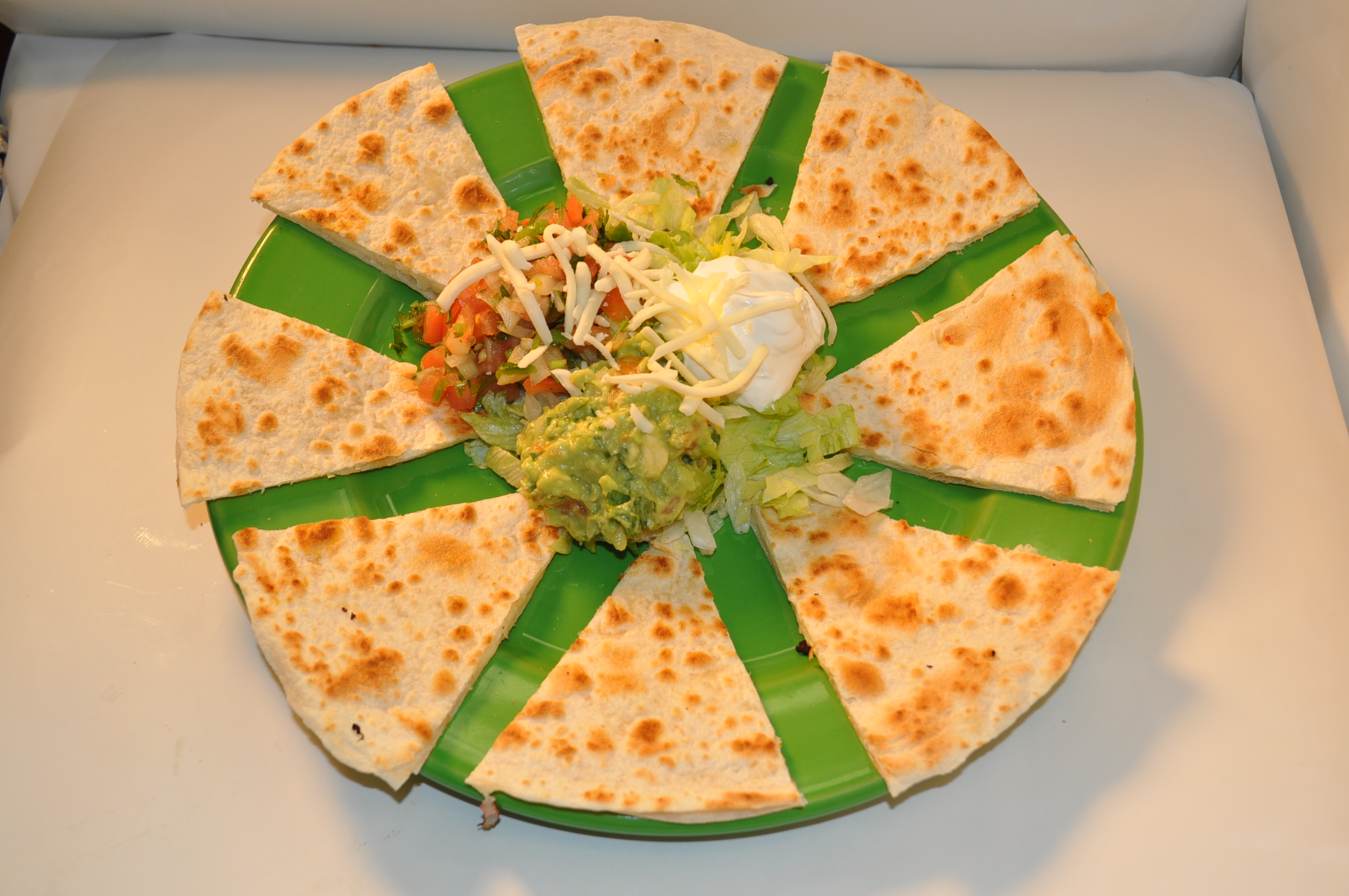 Order La Grande Quesadilla food online from Good Tequilas Mexican Grill store, Glendale Heights on bringmethat.com