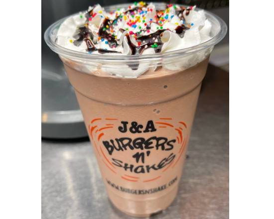 Order Chocolate Milkshake food online from Burgers N' Shakes store, New York on bringmethat.com