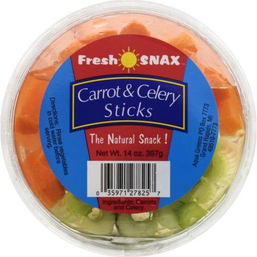 Order Fresh Snax · Carrot & Celery Sticks (14 oz) food online from Jewel-Osco store, Arlington Heights on bringmethat.com