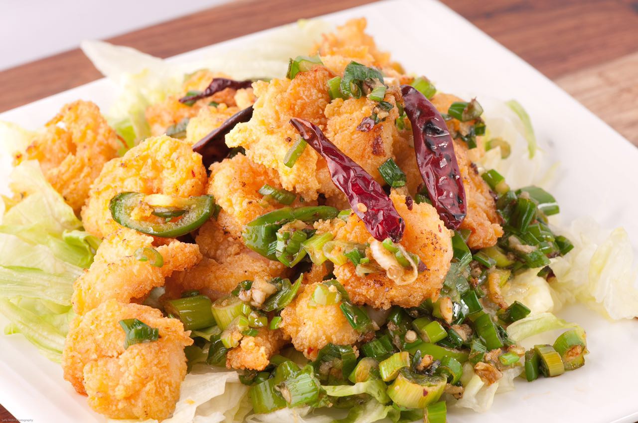 Order Salt and Pepper Shrimp Lunch food online from China A Go Go (Losee) store, North Las Vegas on bringmethat.com