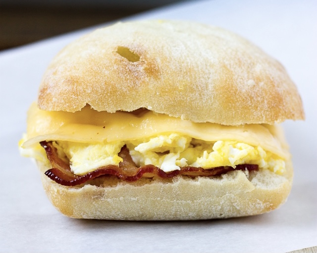 Order Bacon Egg Breakfast Sandwich food online from Kafe store, Forest Grove on bringmethat.com