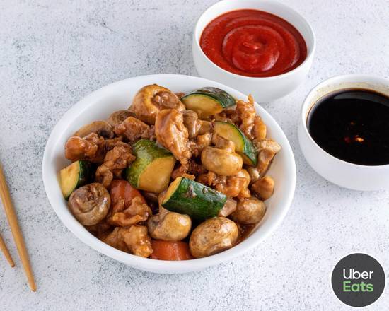 Order Mushroom Chicken (Large) food online from China Cook store, Fontana on bringmethat.com